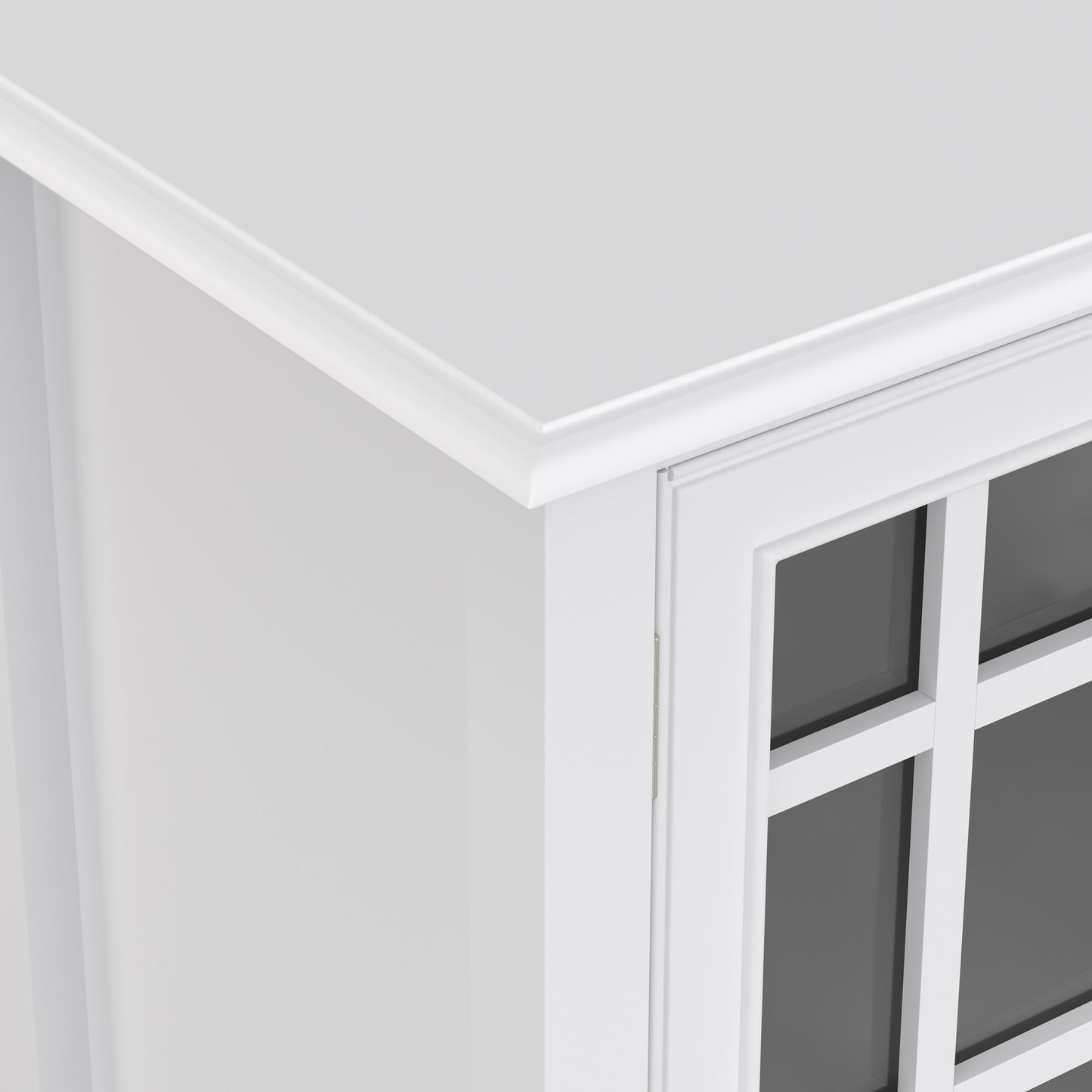 White | Connaught Wide Storage Cabinet