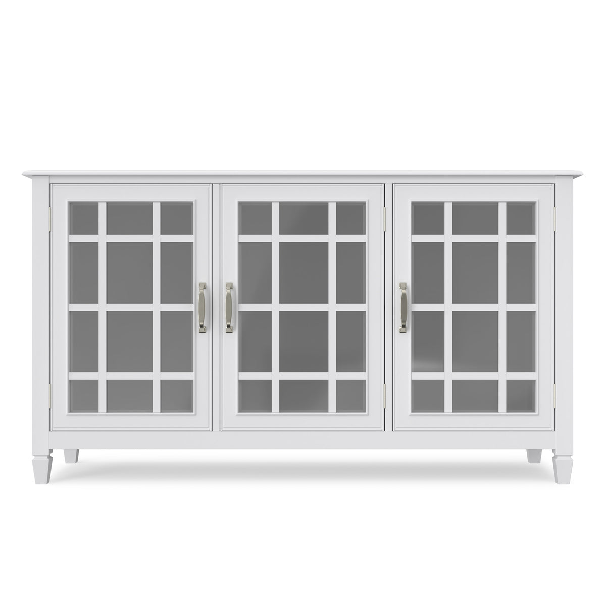 White | Connaught Wide Storage Cabinet