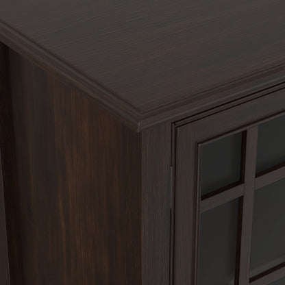 Dark Chestnut Brown | Connaught Wide Storage Cabinet