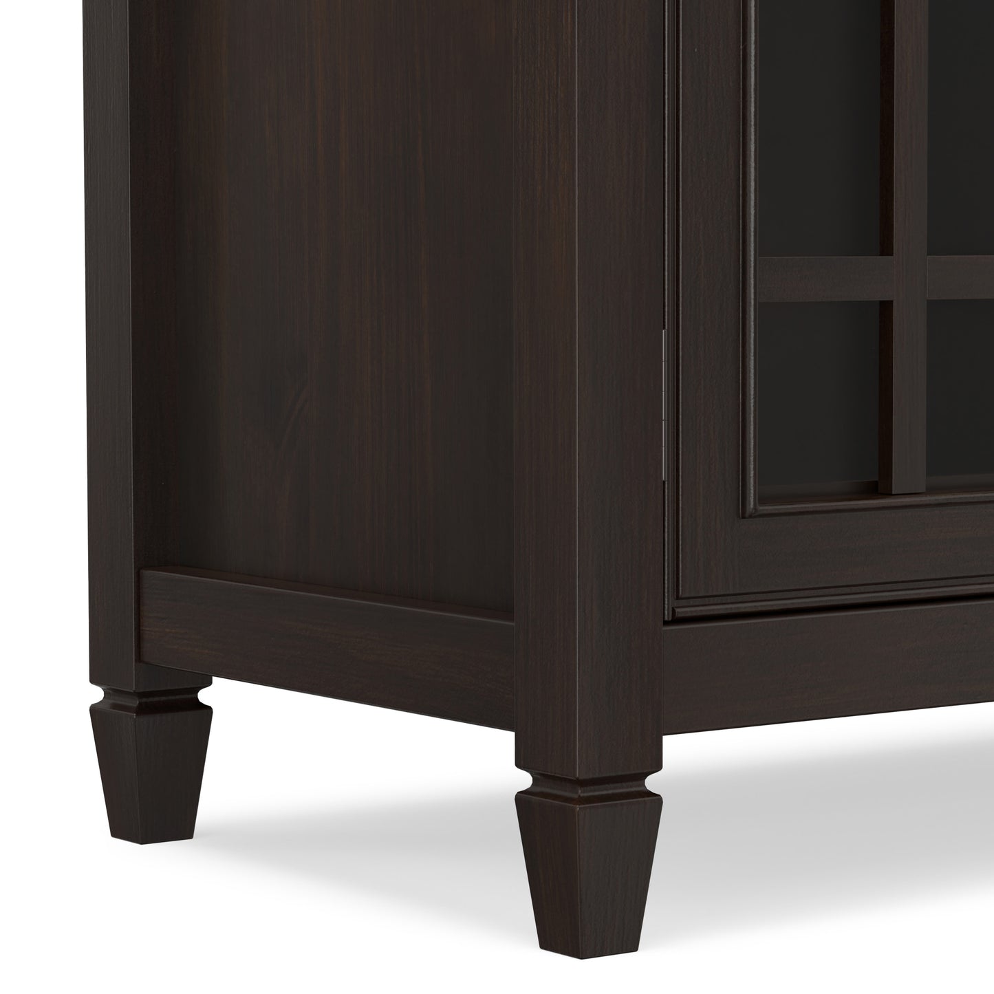 Dark Chestnut Brown | Connaught Wide Storage Cabinet