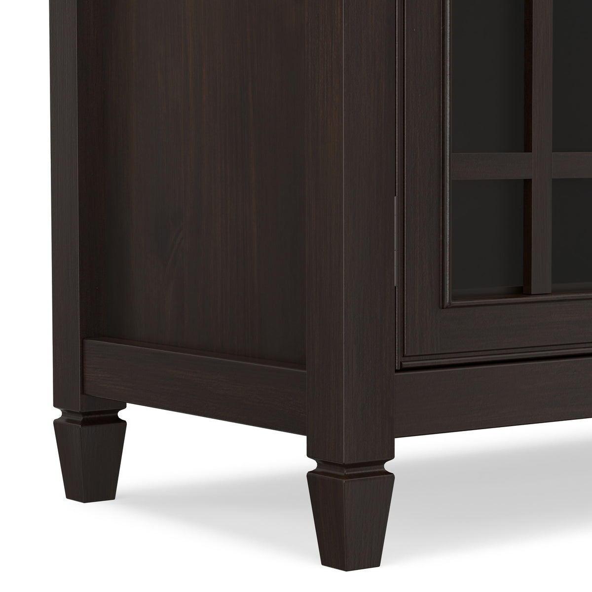Dark Chestnut Brown | Connaught Wide Storage Cabinet