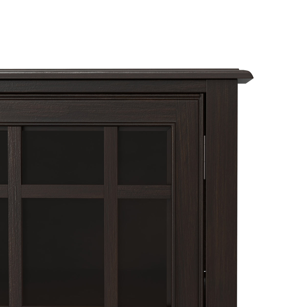 Dark Chestnut Brown | Connaught Wide Storage Cabinet