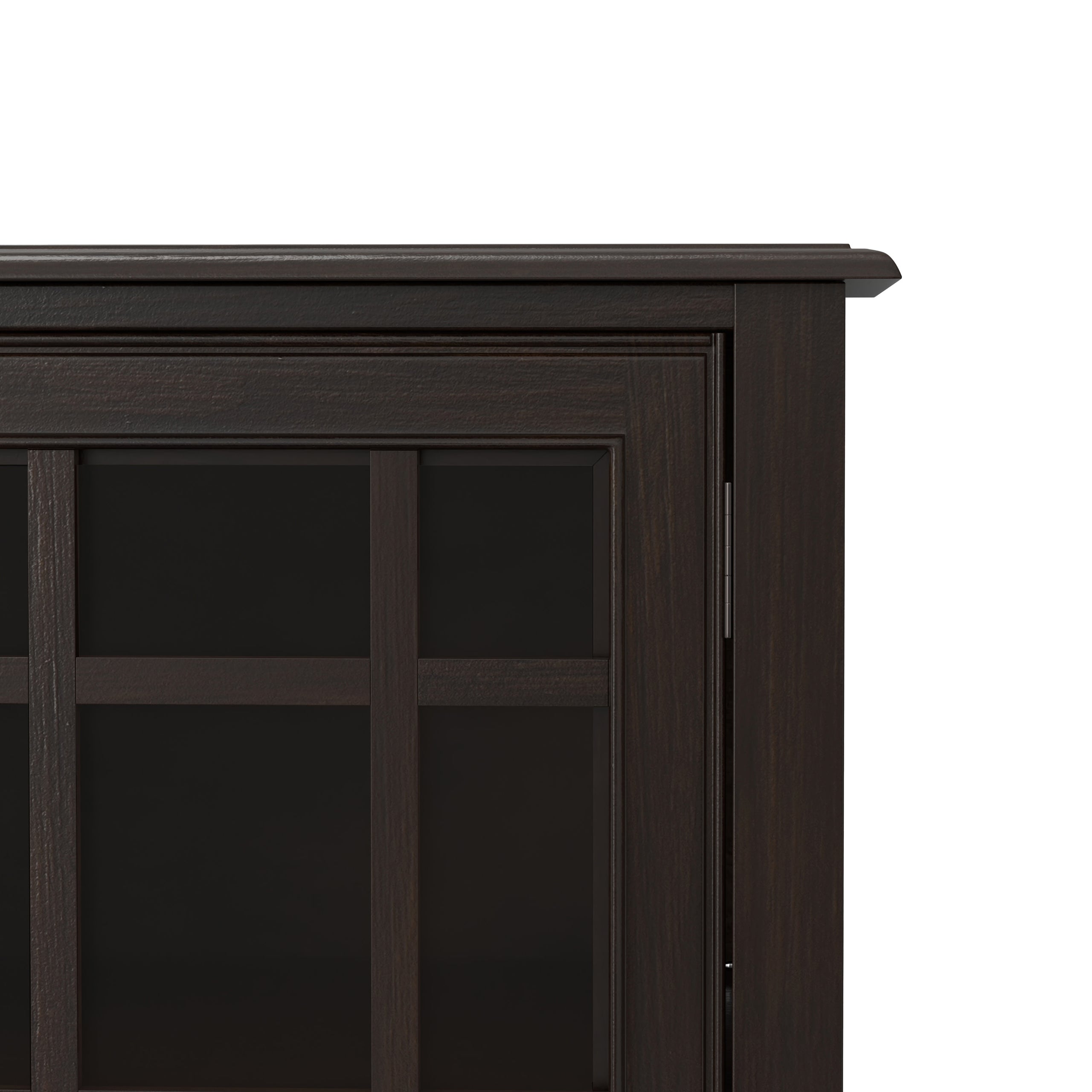 Dark Chestnut Brown | Connaught Wide Storage Cabinet