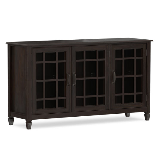 Dark Chestnut Brown | Connaught Wide Storage Cabinet