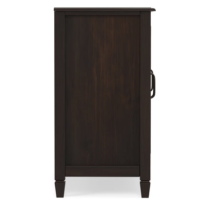 Dark Chestnut Brown | Connaught Wide Storage Cabinet
