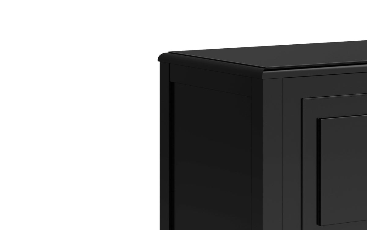 Black | Connaught Medium Storage Bench Trunk