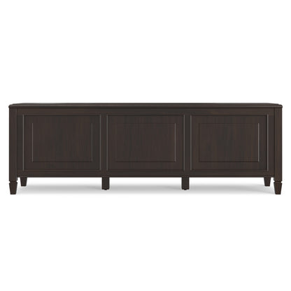Dark Chestnut Brown | Connaught 63 inch Large Storage Bench Trunk