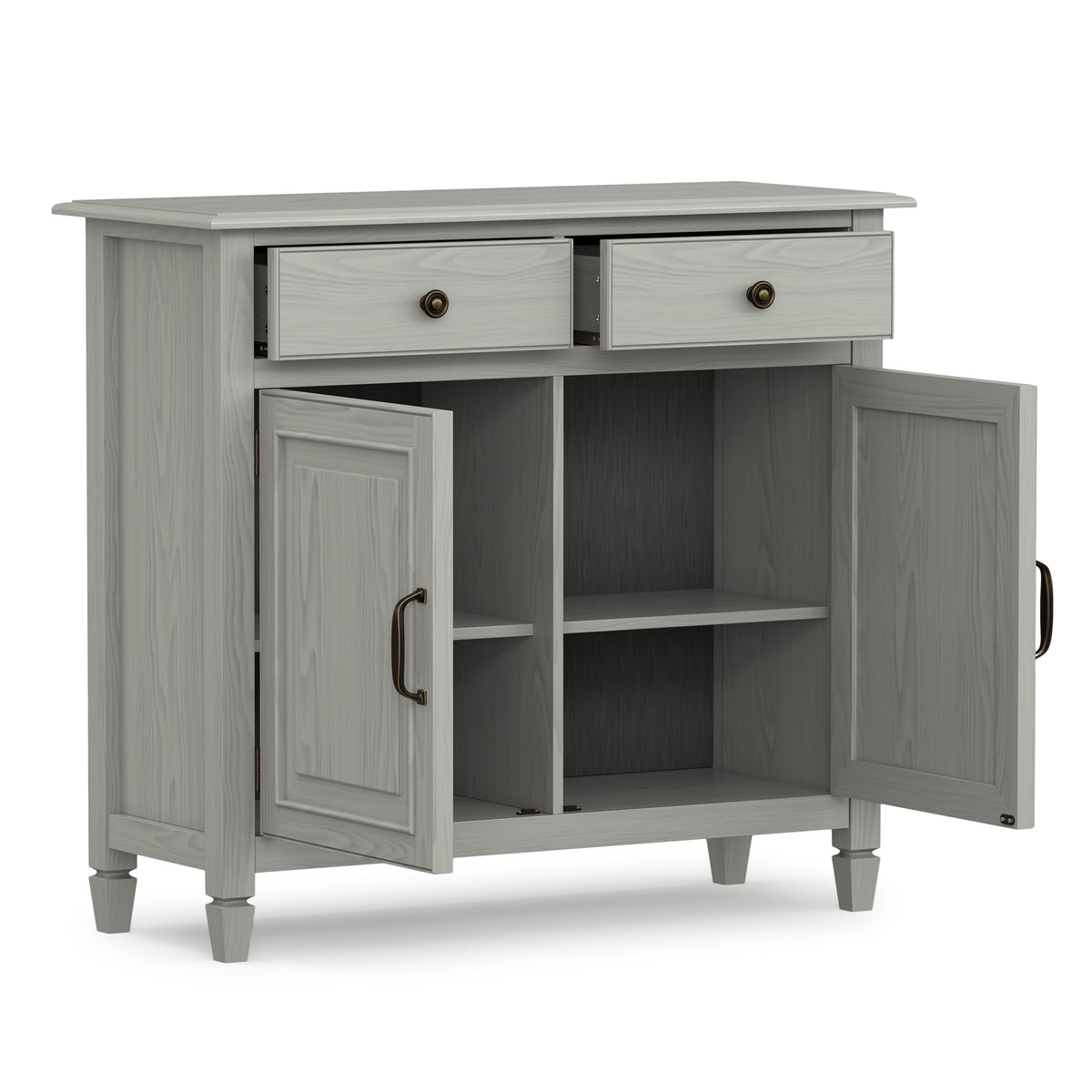 Fog Grey | Connaught Entryway Storage Cabinet