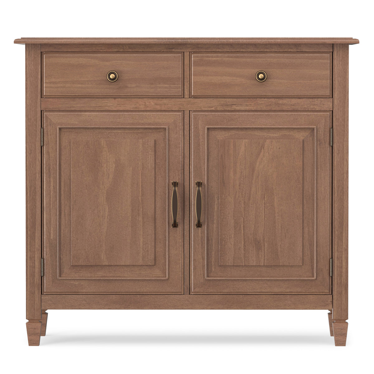 Medium Saddle Brown | Connaught Entryway Storage Cabinet