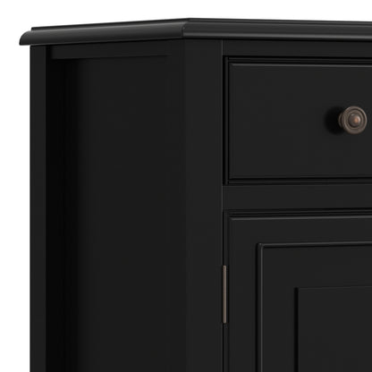 Black | Connaught Large Sideboard Buffet Storage Cabinet