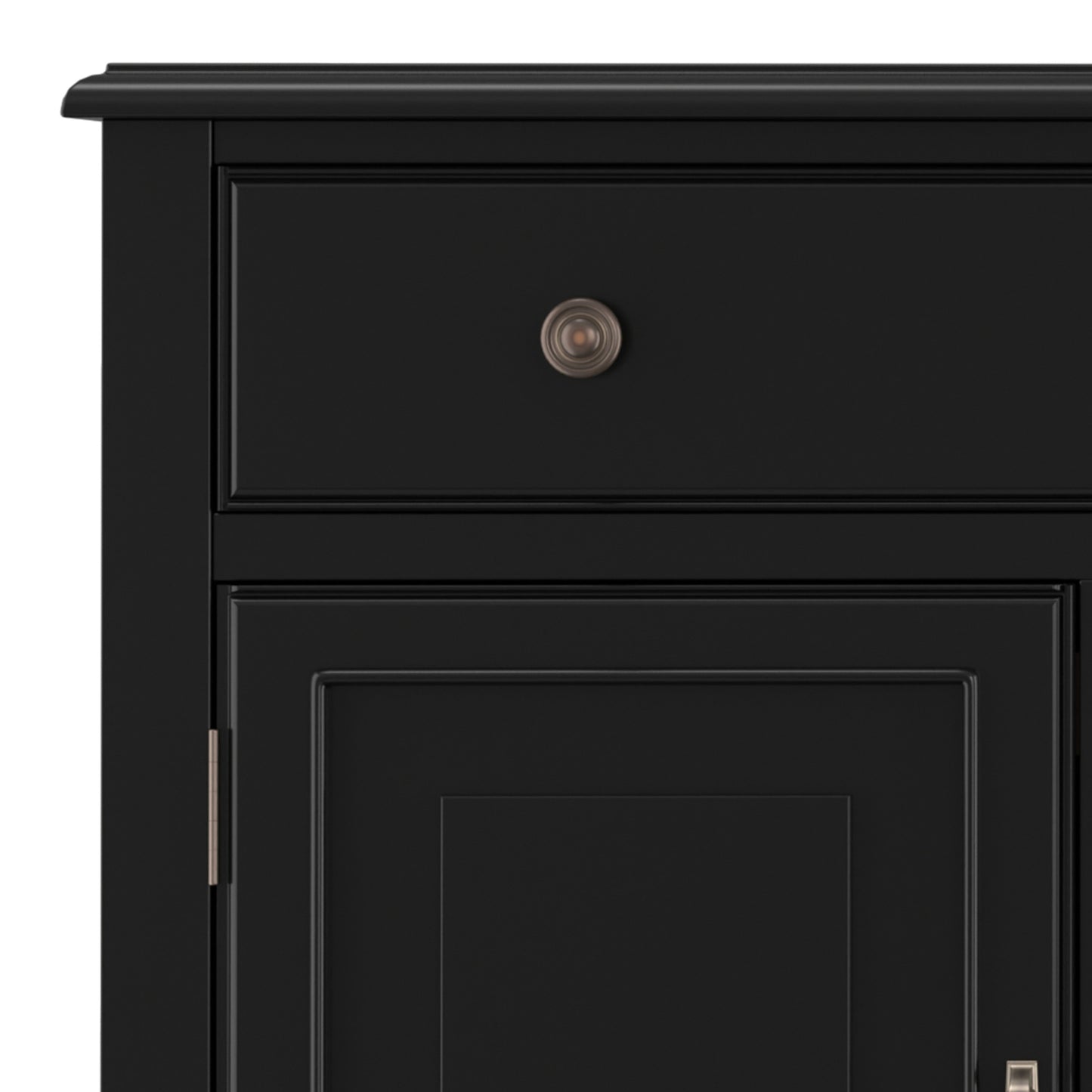 Black | Connaught Large Sideboard Buffet Storage Cabinet