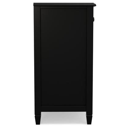 Black | Connaught Large Sideboard Buffet Storage Cabinet