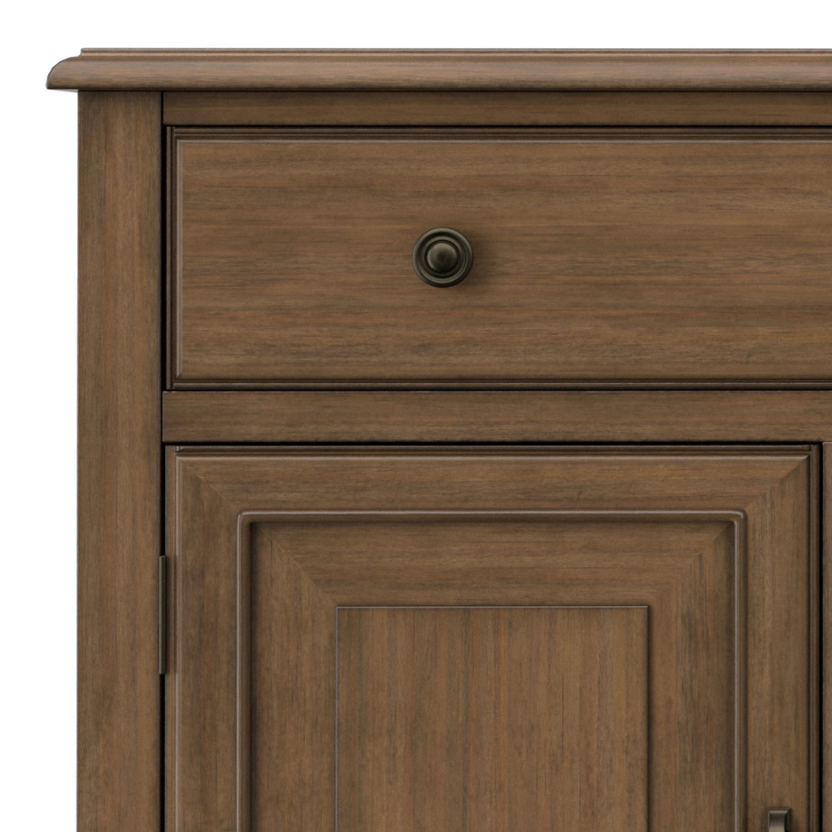 Rustic Natural Aged Brown | Connaught Large Sideboard Buffet Storage Cabinet