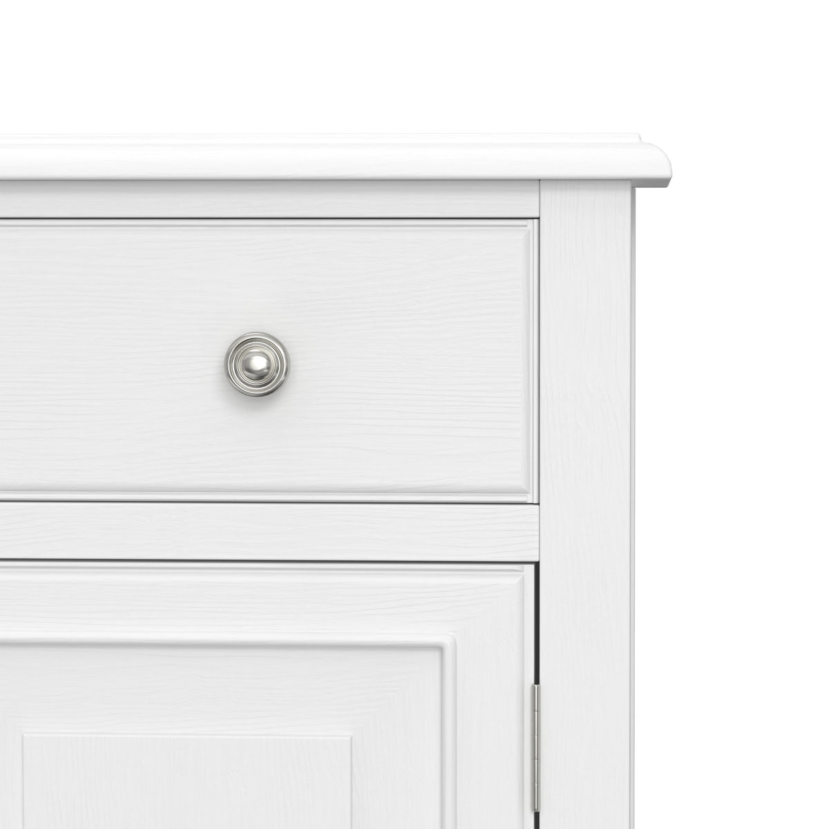 White | Connaught Large Sideboard Buffet Storage Cabinet