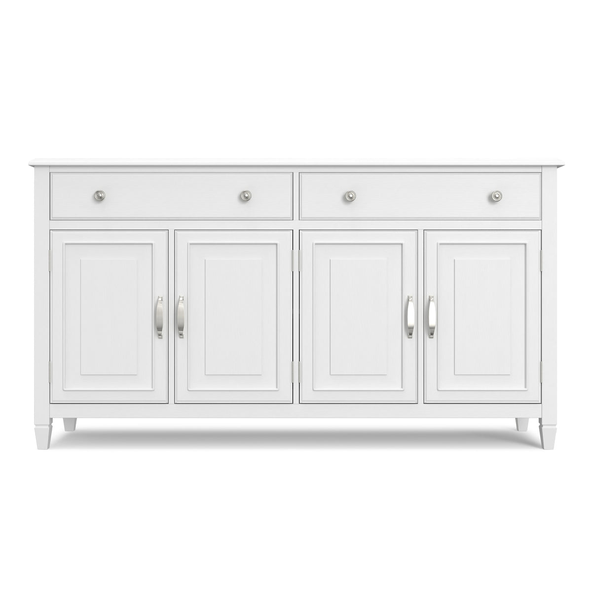 White | Connaught Large Sideboard Buffet Storage Cabinet