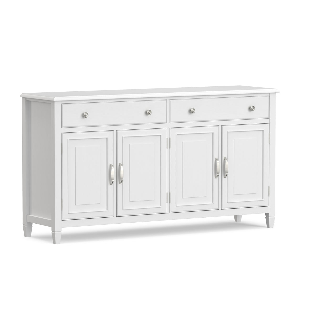 White | Connaught Large Sideboard Buffet Storage Cabinet