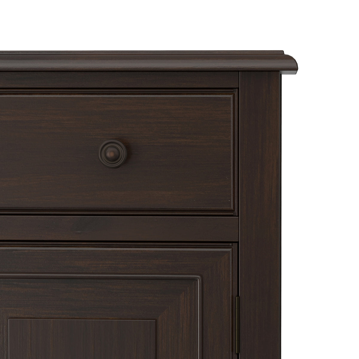Dark Chestnut Brown | Connaught Large Sideboard Buffet Storage Cabinet
