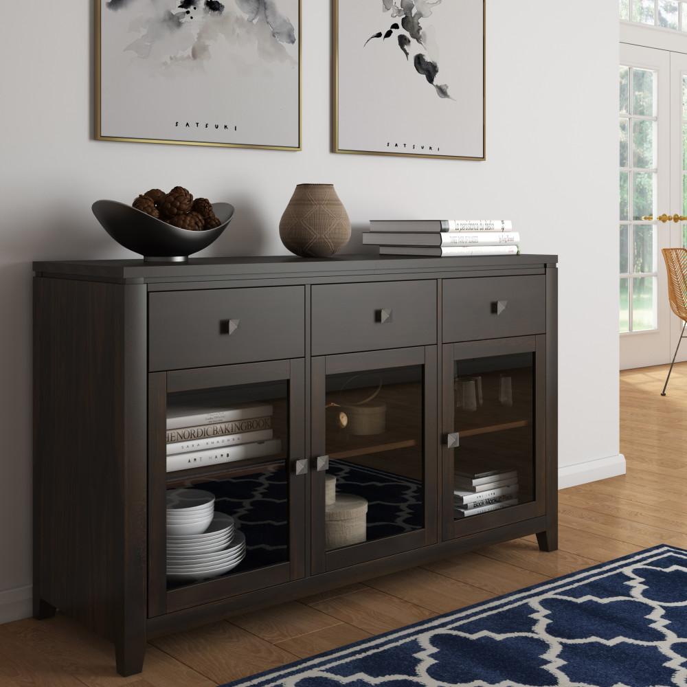 Mahogany Brown | Cosmopolitan Sideboard Buffet