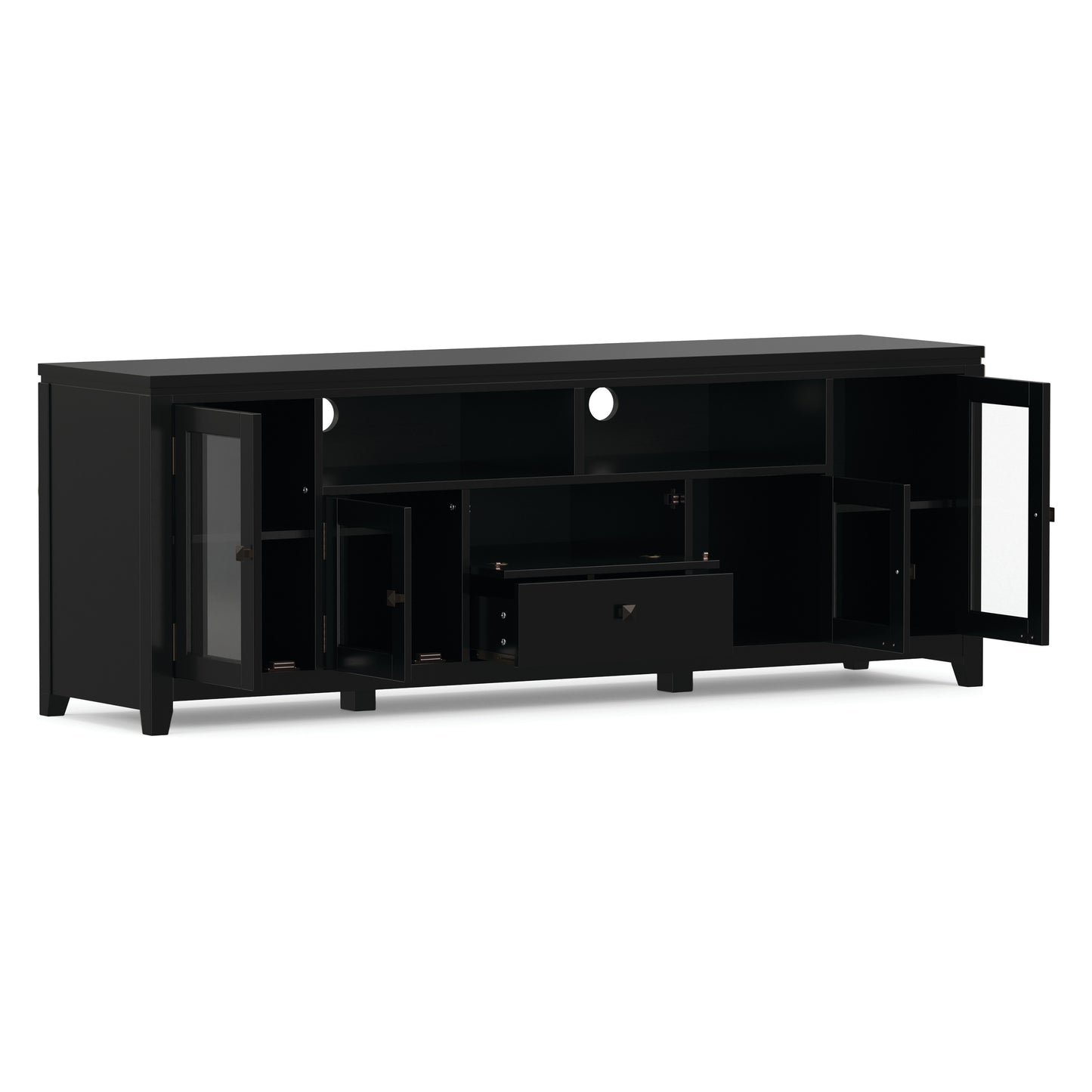 Black | Cosmopolitan 72 inch TV Stand