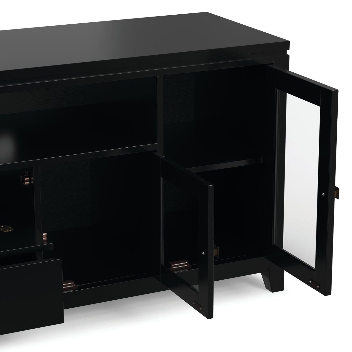 Black | Cosmopolitan 72 inch TV Stand