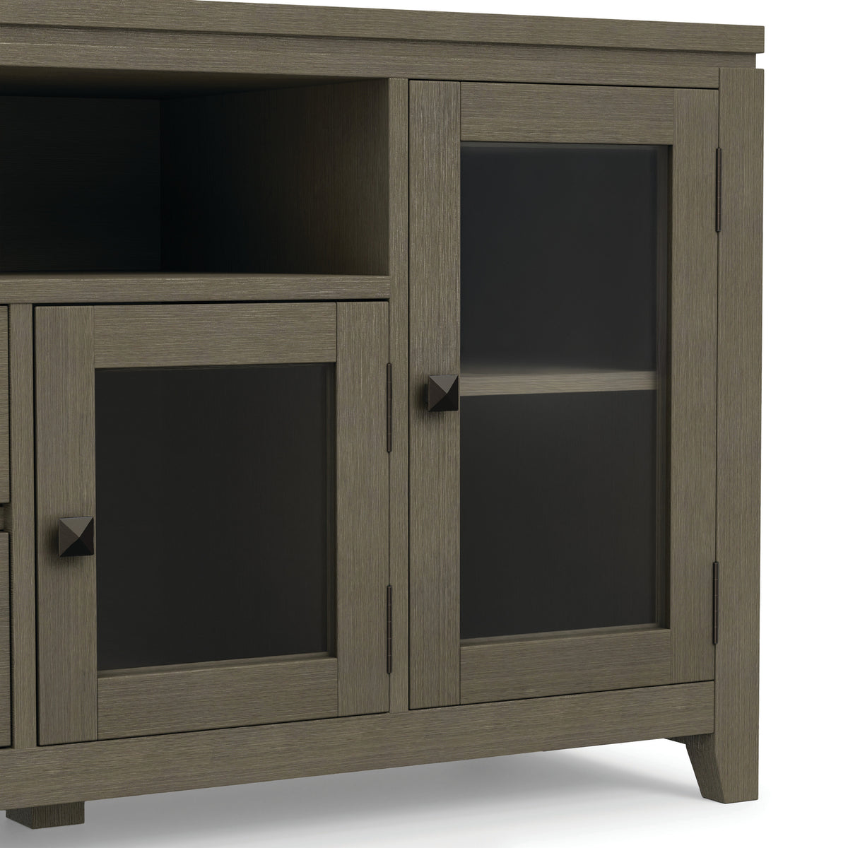 Farmhouse Grey | Cosmopolitan 72 inch TV Stand in Farmhouse Grey