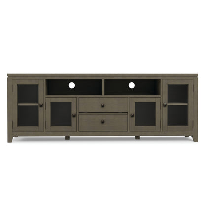 Farmhouse Grey | Cosmopolitan 72 inch TV Stand in Farmhouse Grey