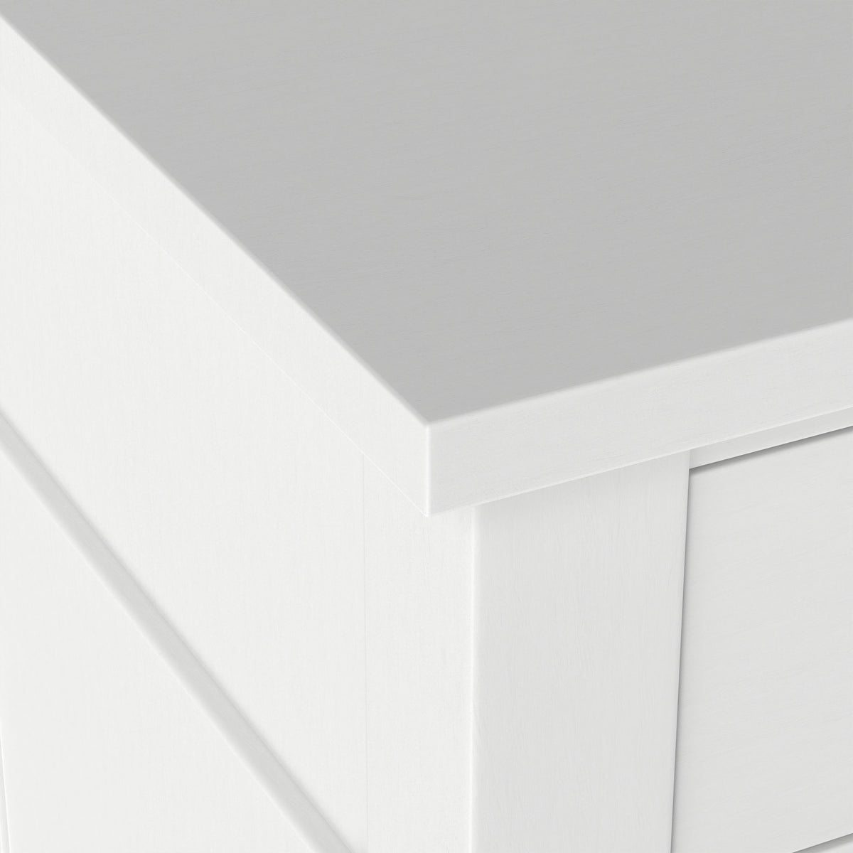 White | Carlton Bedside Table