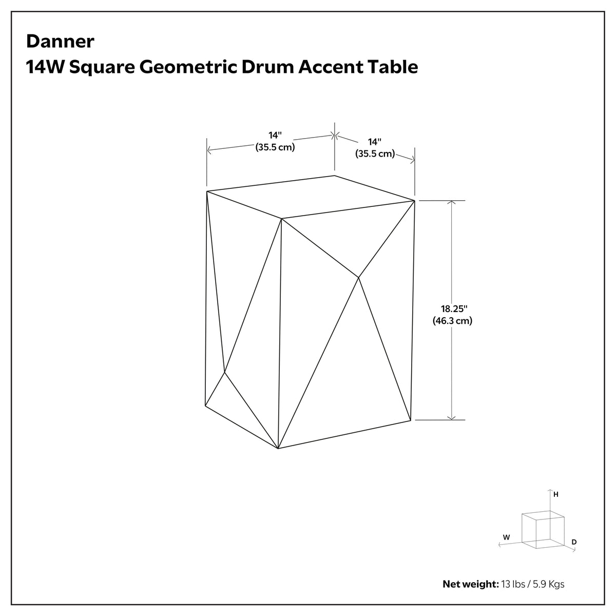  Danner Side Table