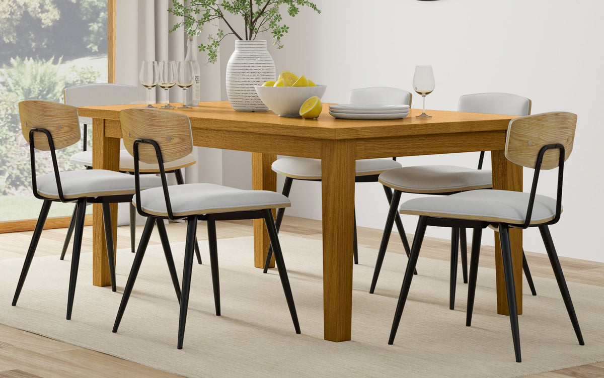Oak Veneer Oak | Eastwood Dining Table