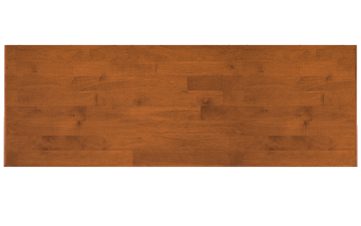 Teak Brown | Draper Mid Century 3 Door Sideboard Buffet
