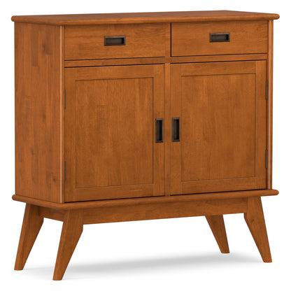 Teak Brown | Draper Mid Century Entryway Storage Cabinet