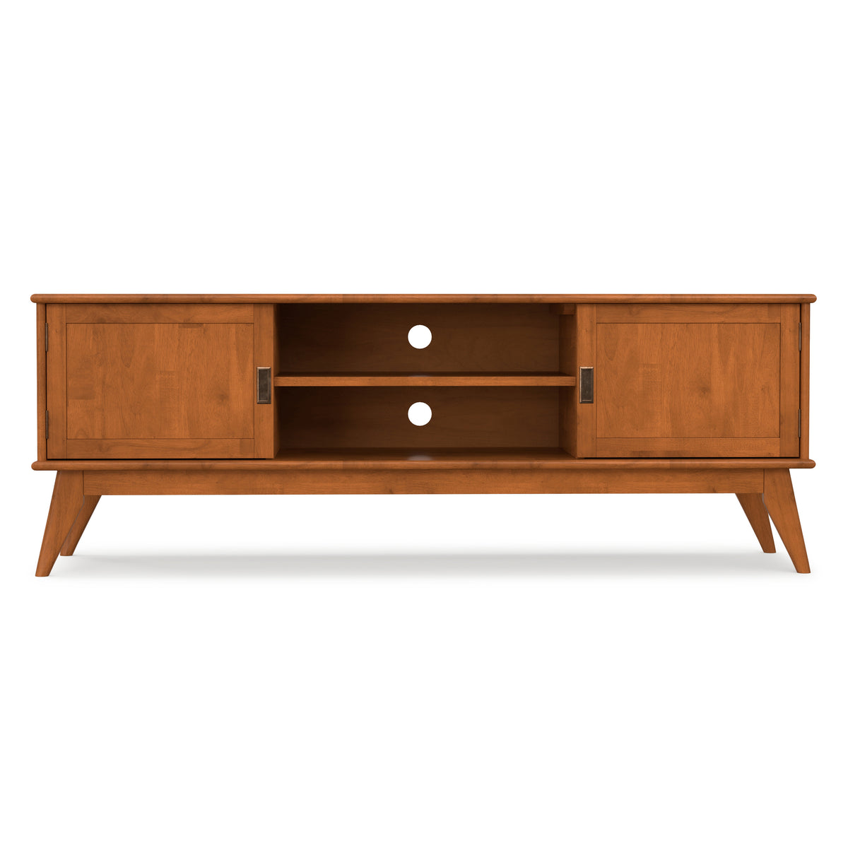 Teak Brown | Draper Mid Century 72 inch TV Stand