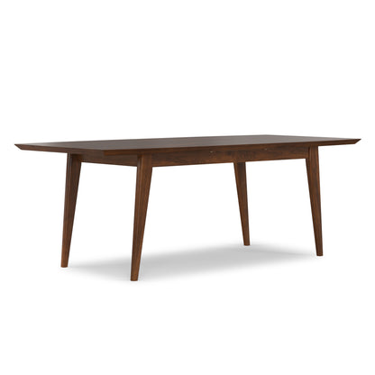 Walnut Walnut | Draper Mid Century Extendable Dining Table
