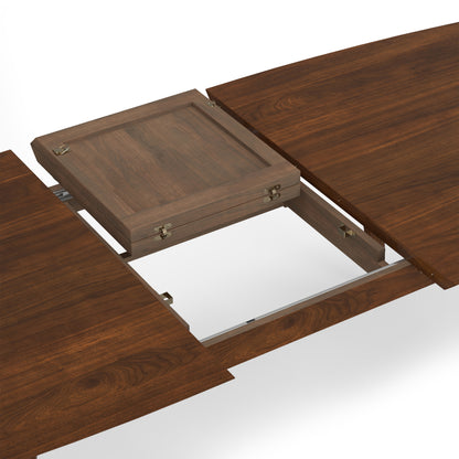 Walnut Walnut | Draper Mid Century Extendable Dining Table