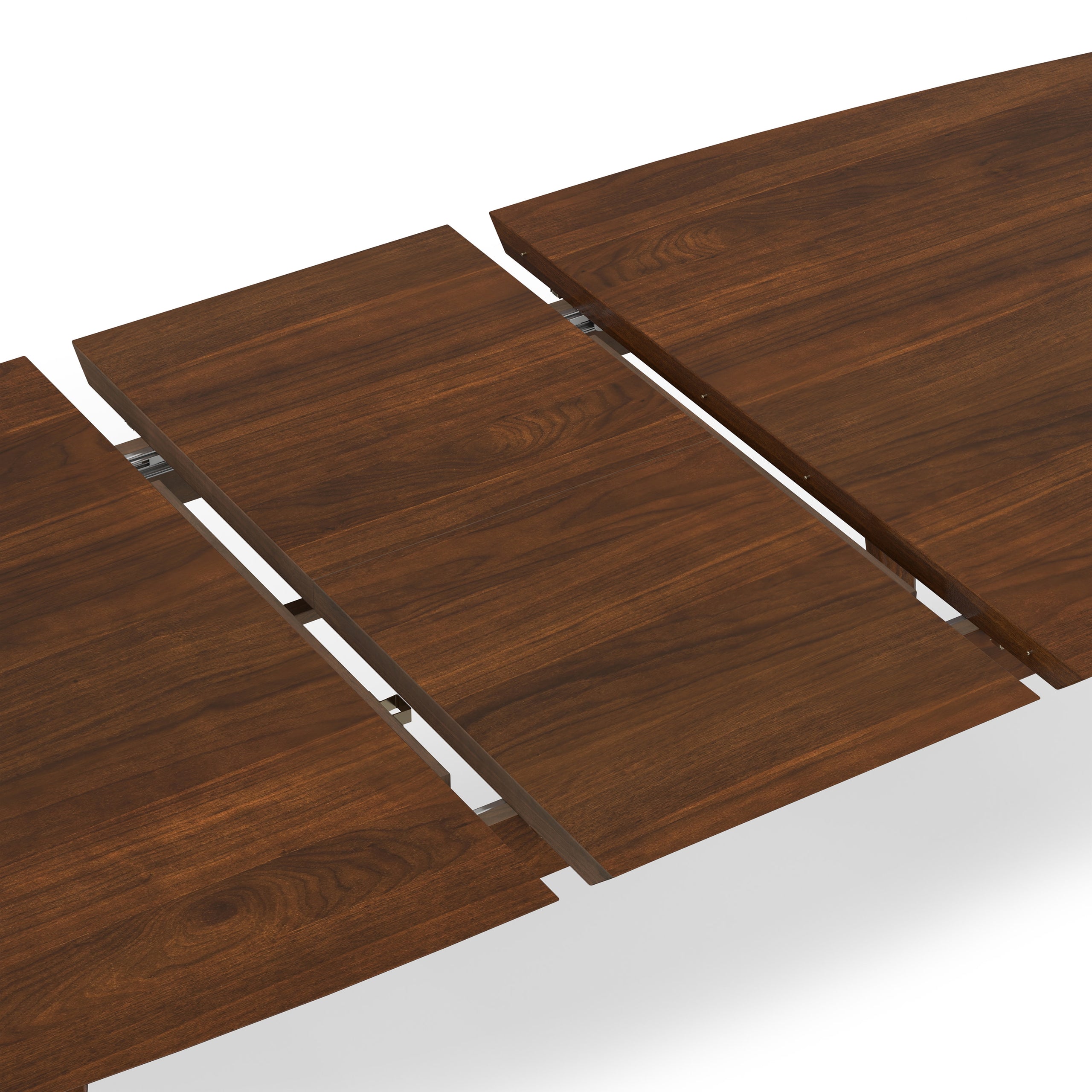 Walnut Walnut | Draper Mid Century Extendable Dining Table