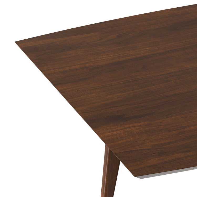 Walnut Walnut | Draper Mid Century Extendable Dining Table