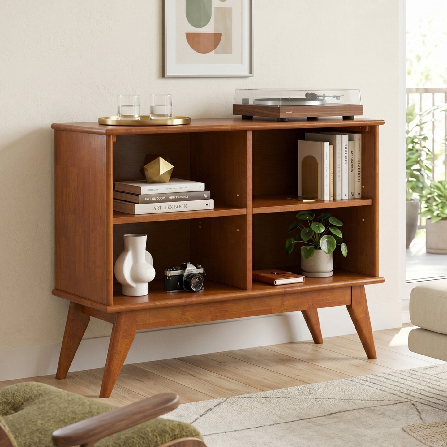 Draper 42 inch 4 Shelf Bookcase