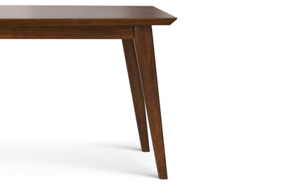Black/Walnut Vegan Leather | Mavis / Draper 7 Pc Dining Set