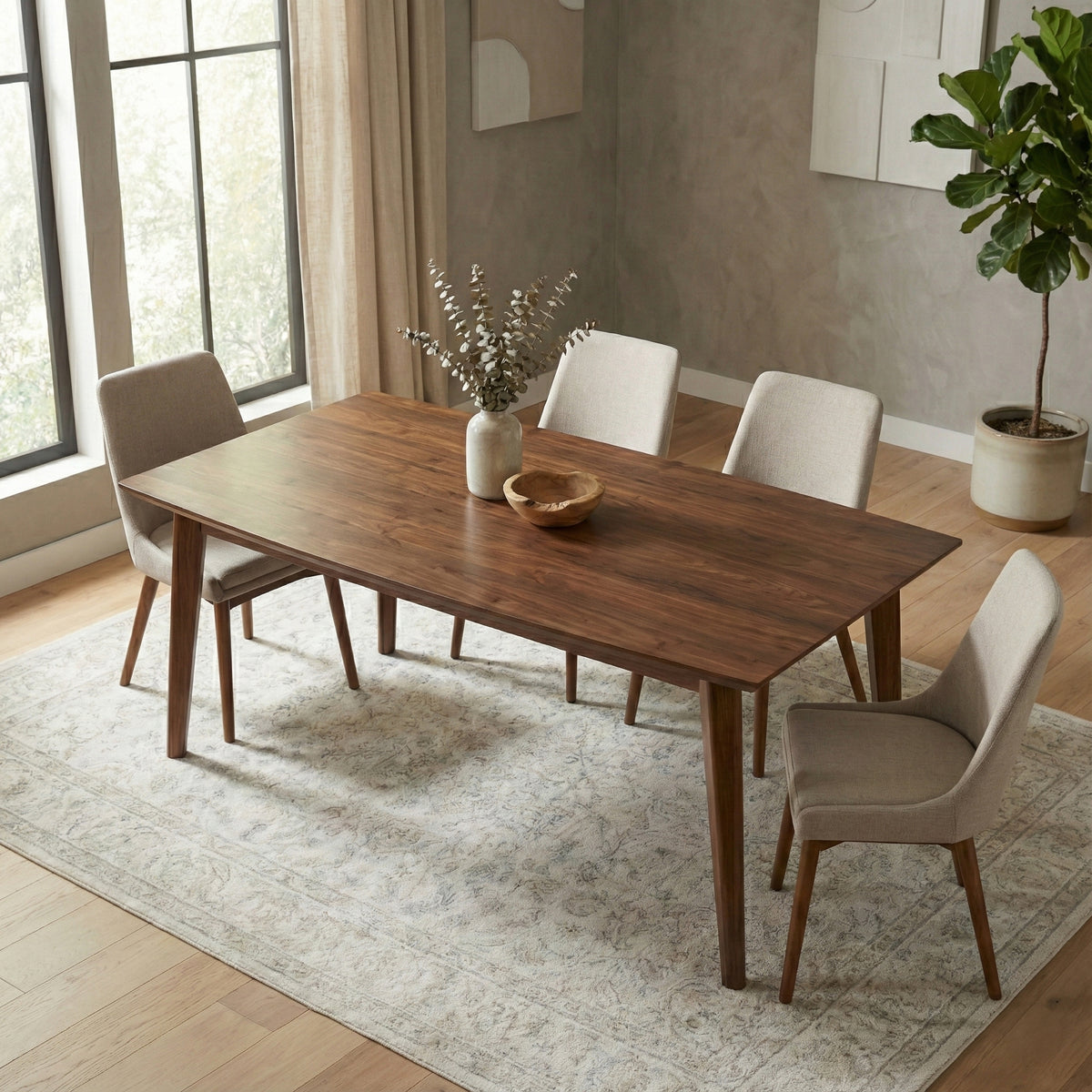 Walnut Walnut | Draper Dining Table