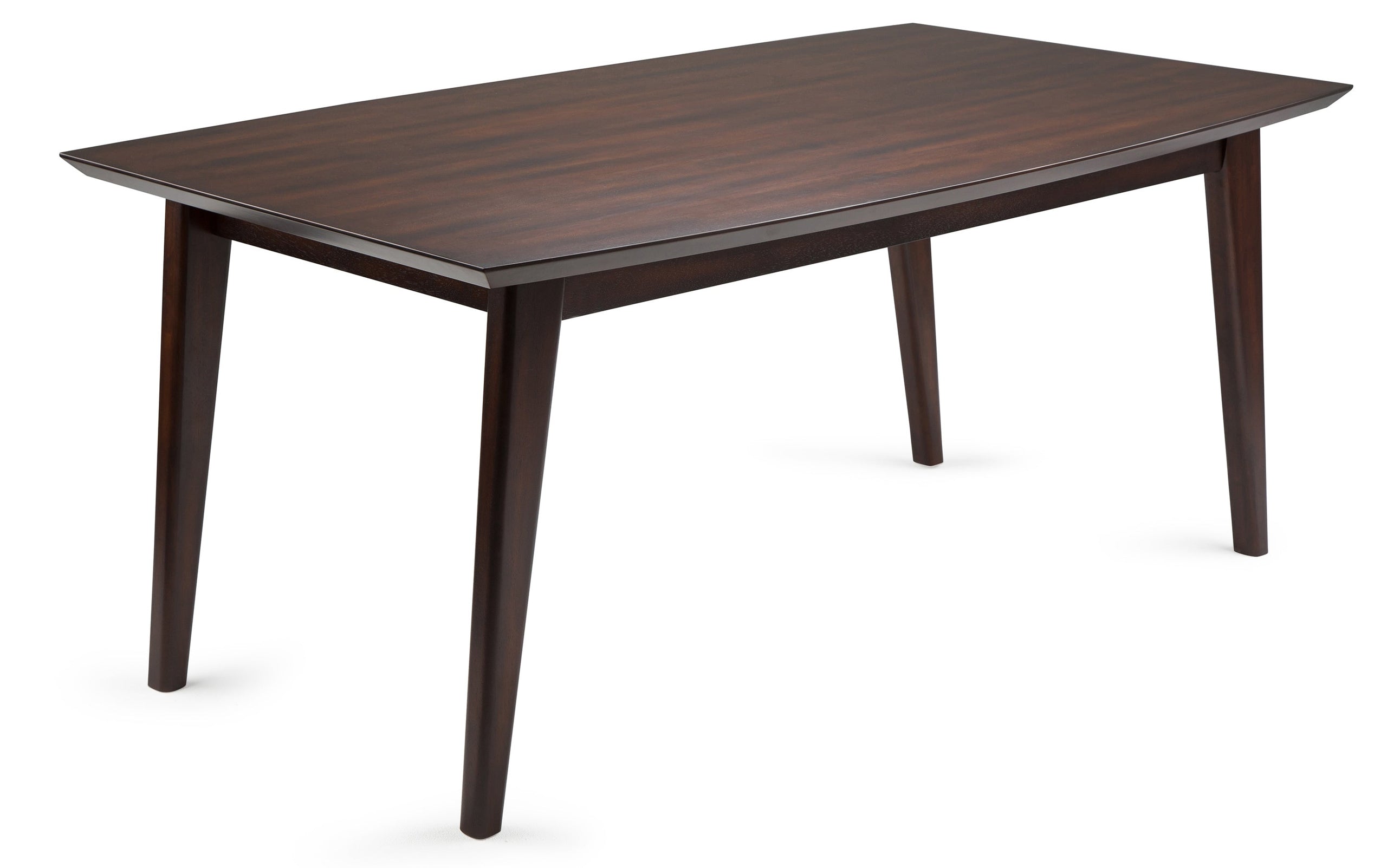 Distressed Brown Distressed Vegan Leather | Marana / Draper 7-Piece Dining Set