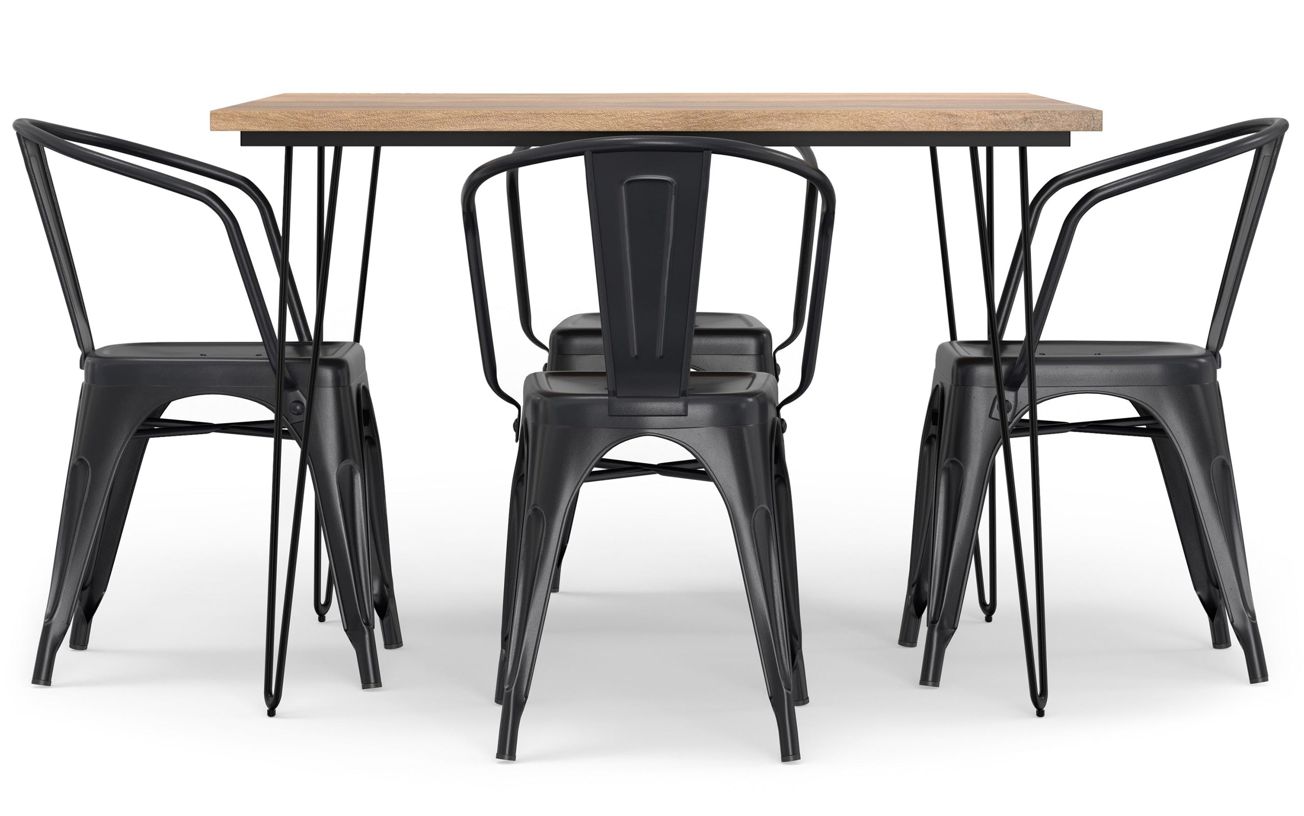 Larkin / Hunter 5 Pc Dining Set in Mango