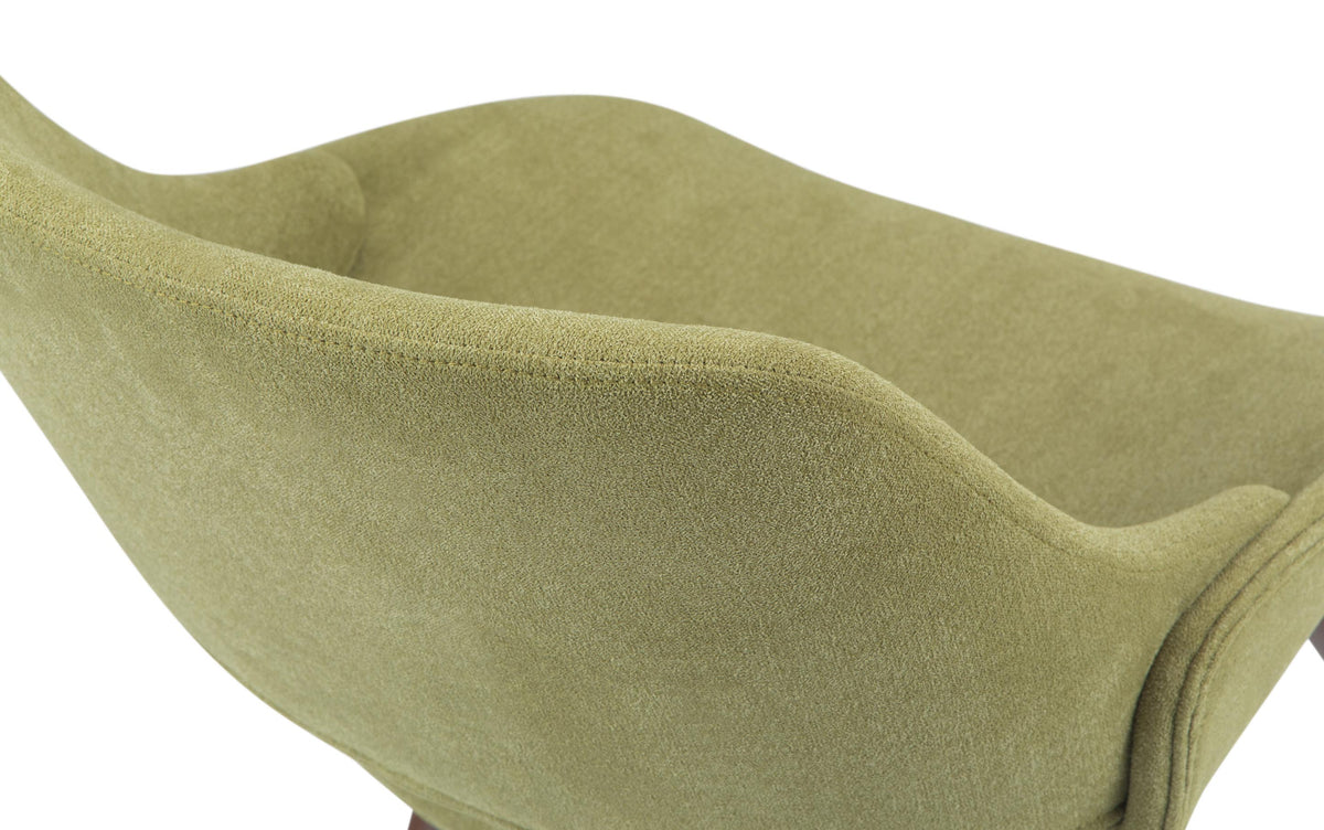 Acid Green Without Woodback | Malden V 7 Piece Dining Set