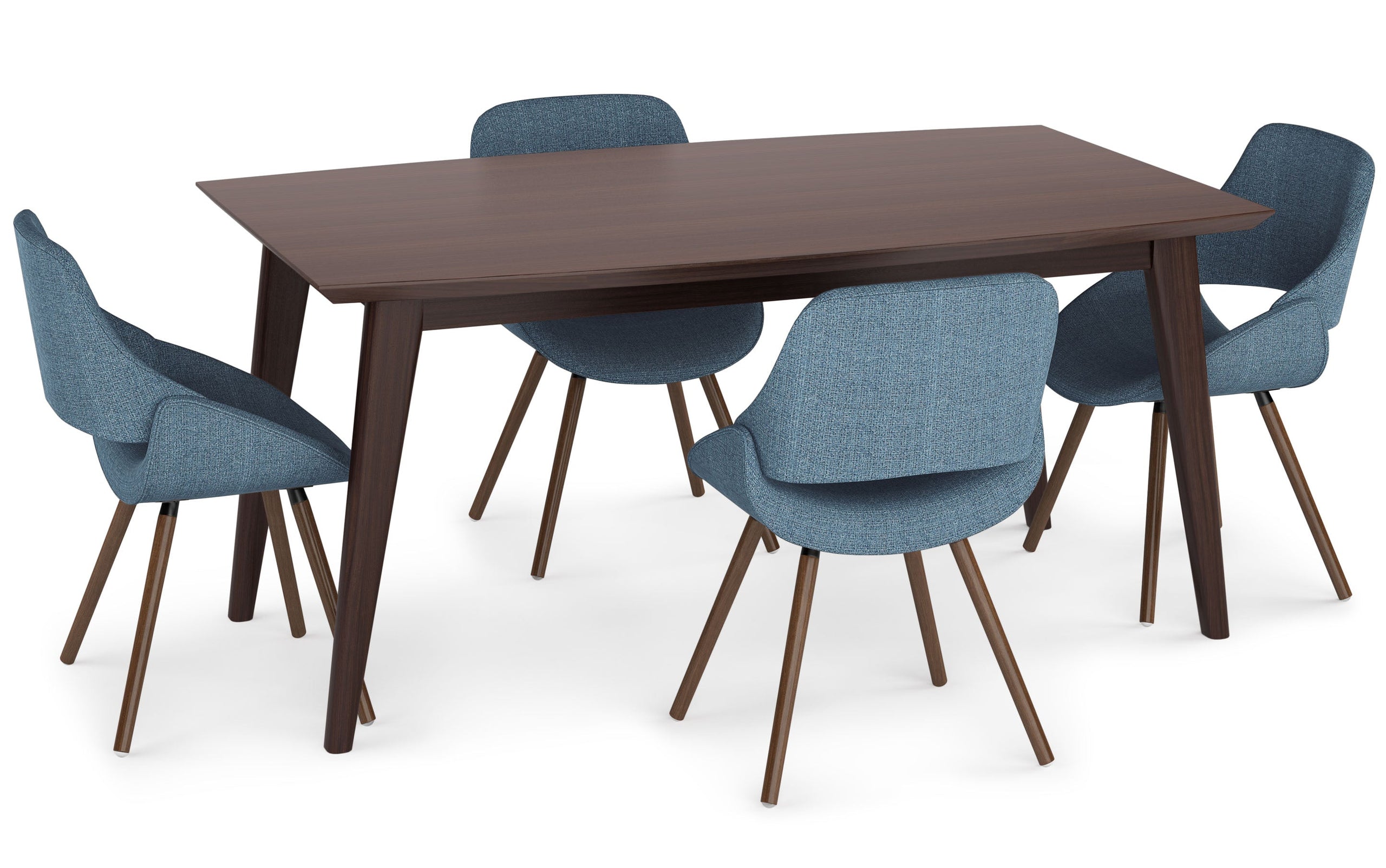 Denim Blue | Malden / Draper 5 Pc Dining Set