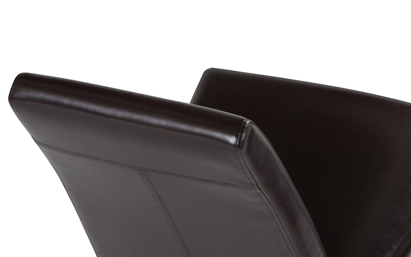 Tanners Brown/Java Brown Vegan Leather | Acadian 9 Piece Dining Set