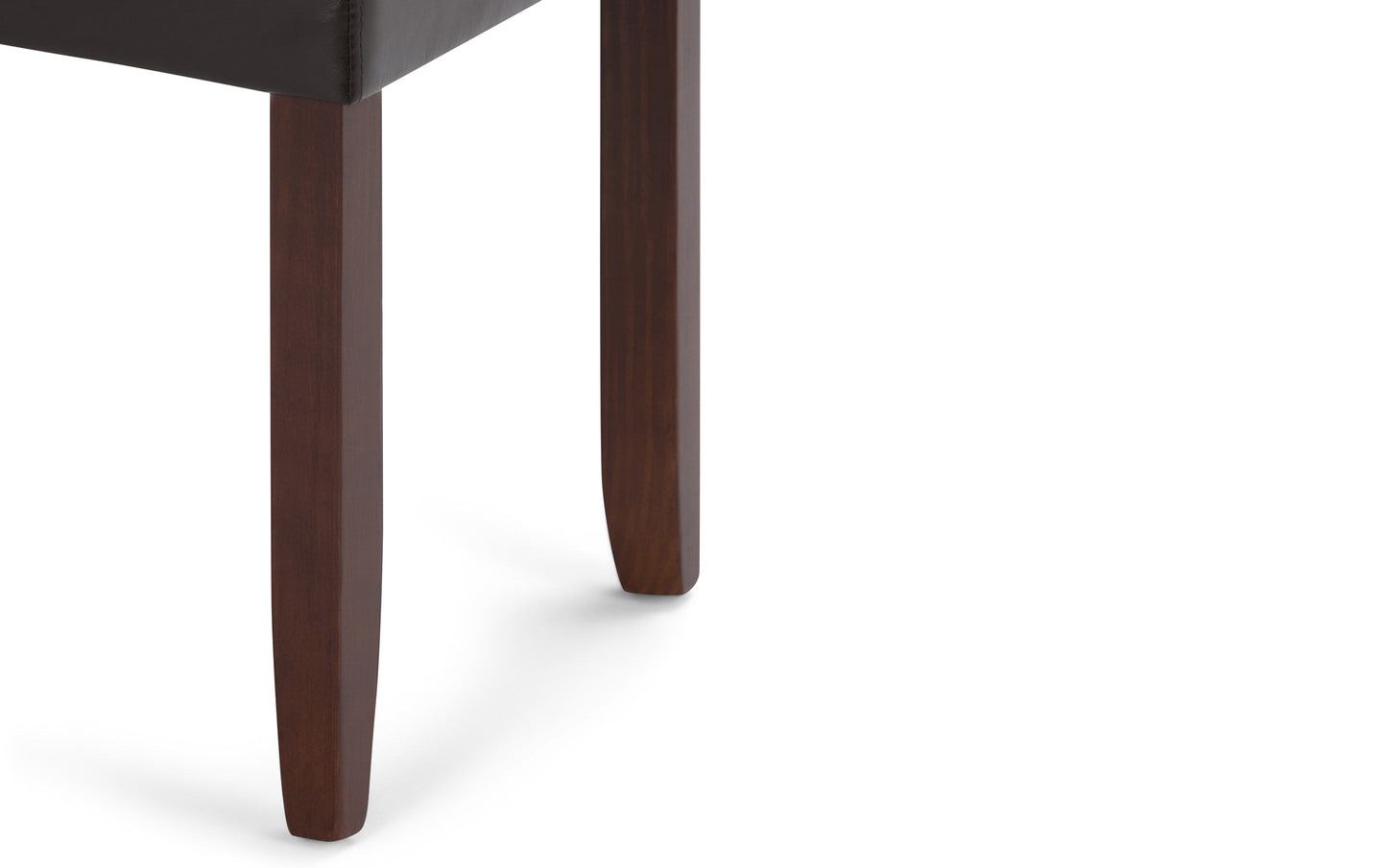 Tanners Brown/Java Brown Vegan Leather | Acadian 9 Piece Dining Set