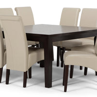 Satin Cream/Java Brown