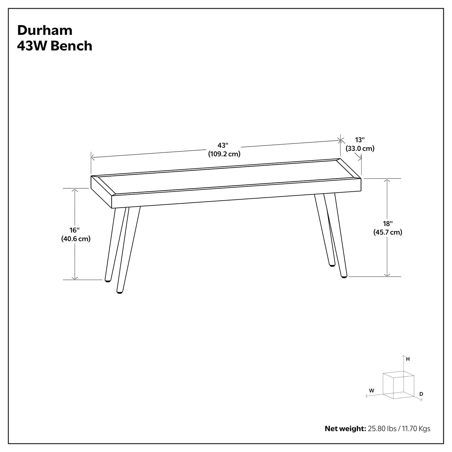 Durham Bench