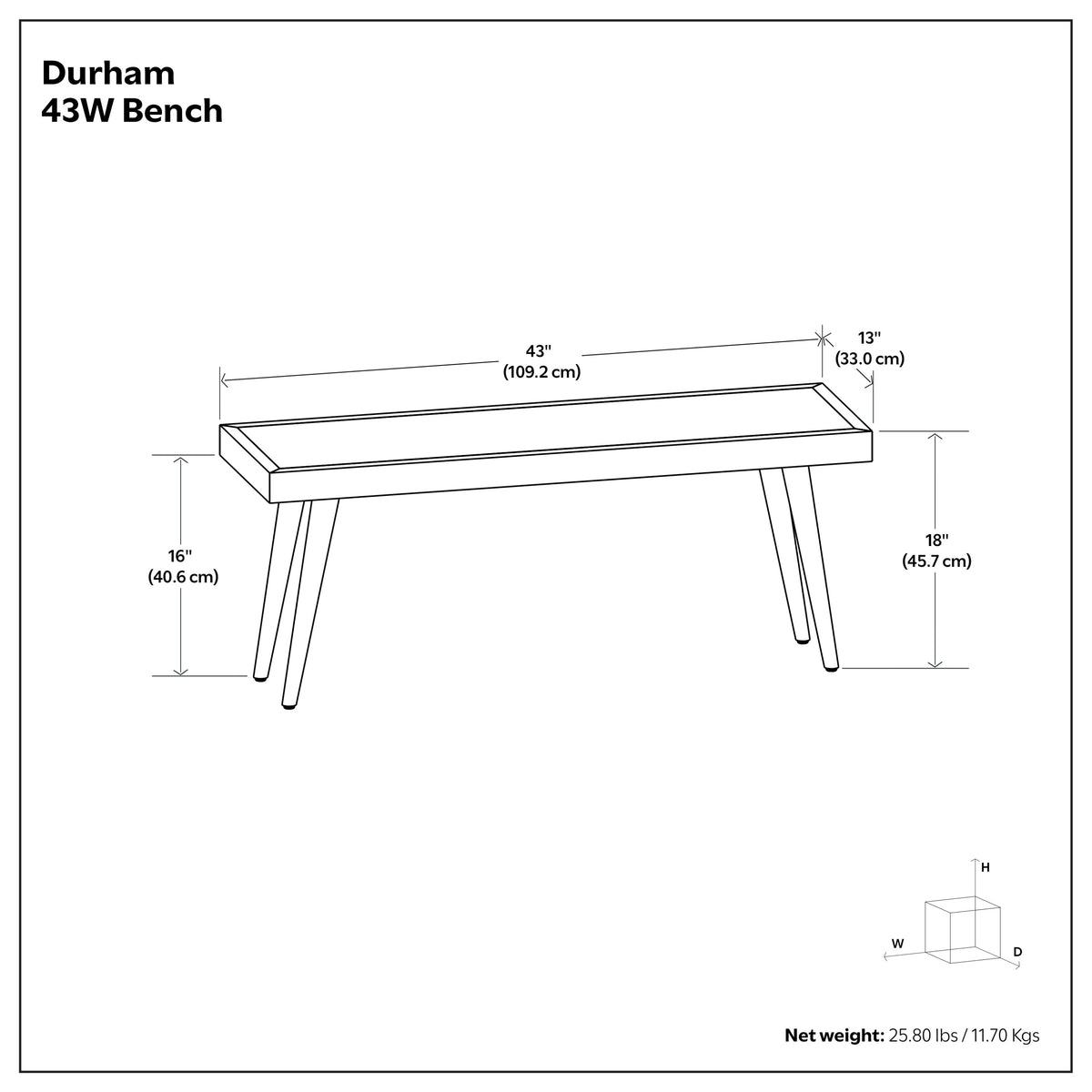 Durham Bench
