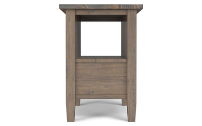 Smoky Brown | Ela Narrow End Table