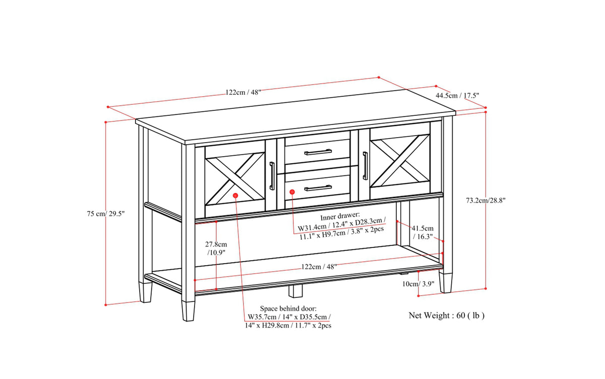 Ela Console Table